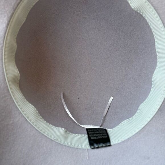 Target Gray Felt Wide Brimmed Hat - Picture 4 of 6